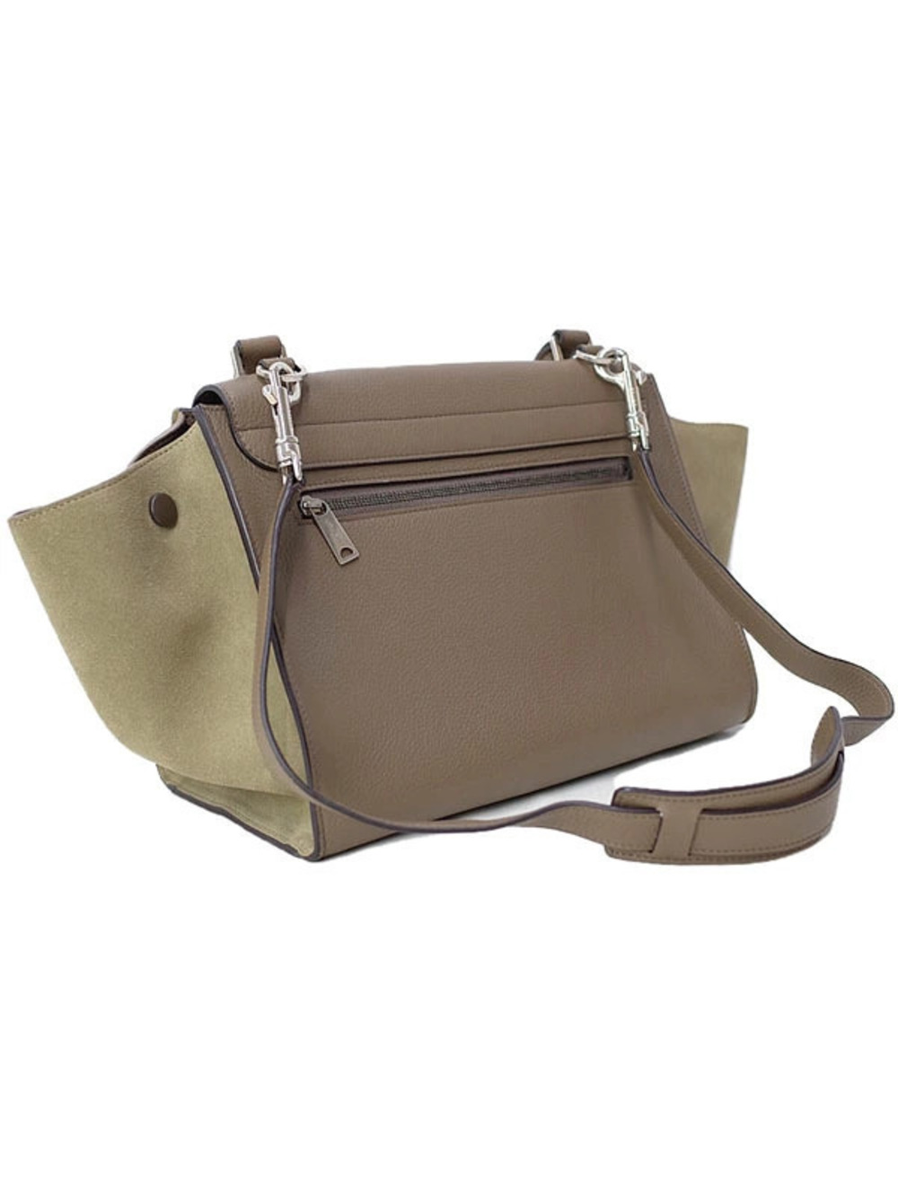 Celine Trapeze Handbag Leather